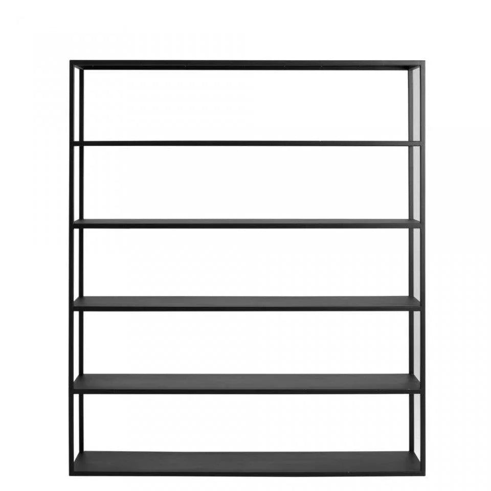 Etajera din metal negru 150x180 Hyller Custom Form - PARIS14A.RO