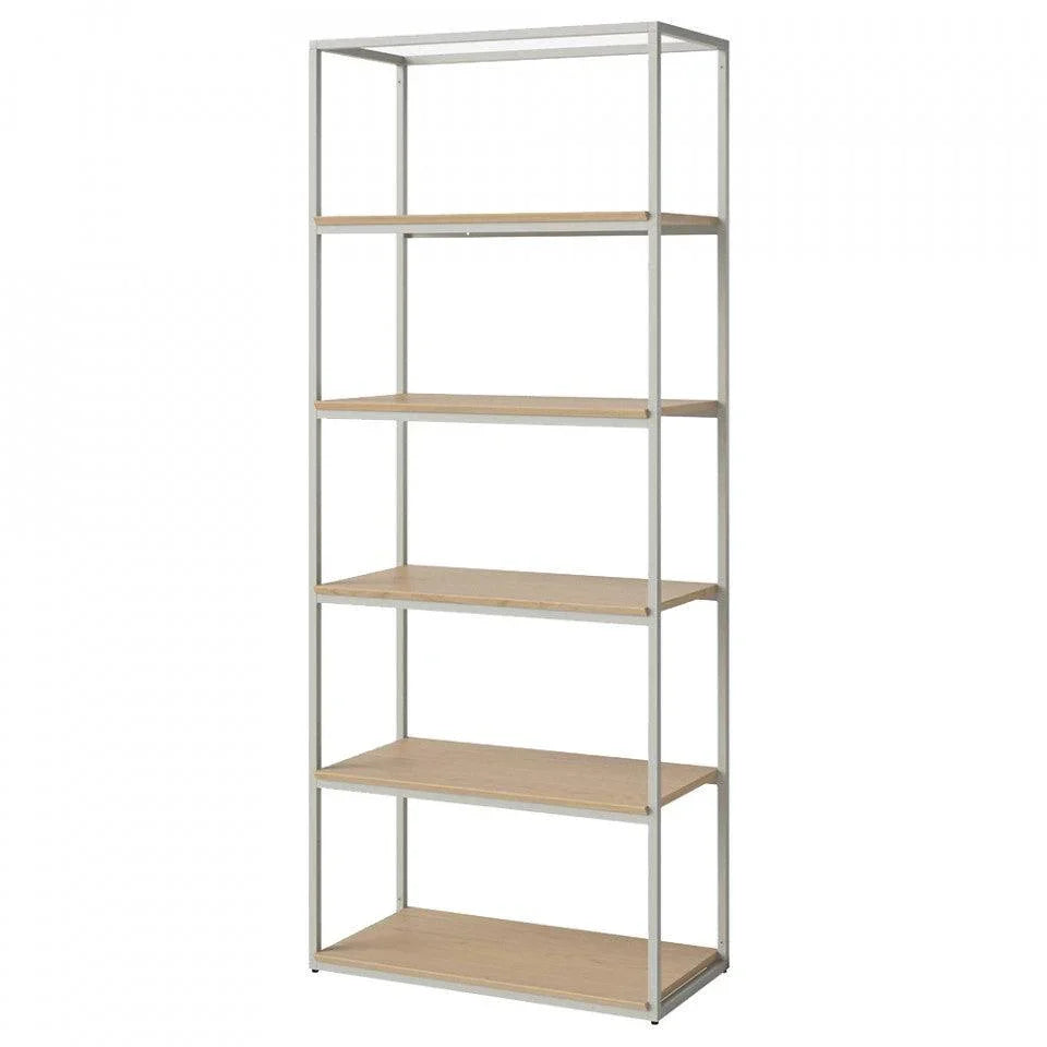 Etajera gri din lemn si otel 197 cm Neutra S Bolia - PARIS14A.RO