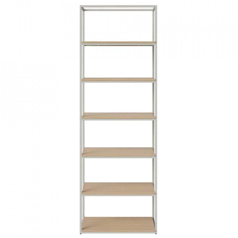 Etajera gri din lemn si otel 236 cm Neutra S Bolia - PARIS14A.RO