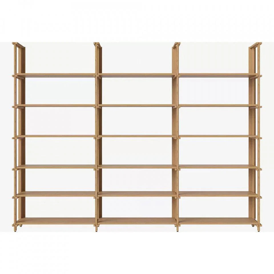 Etajera maro din lemn de stejar 210 cm Friedman L Bolia - PARIS14A.RO