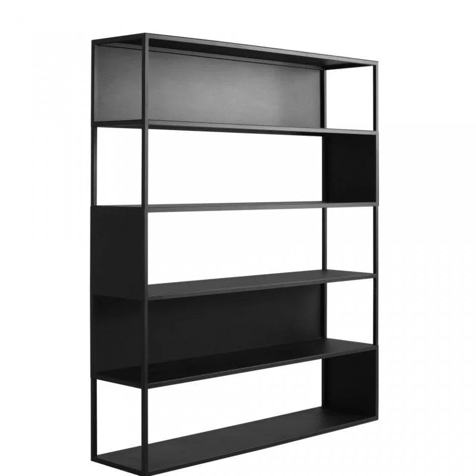 Etajera neagra 150x180 Bookcase Hyller Custom Form - PARIS14A.RO