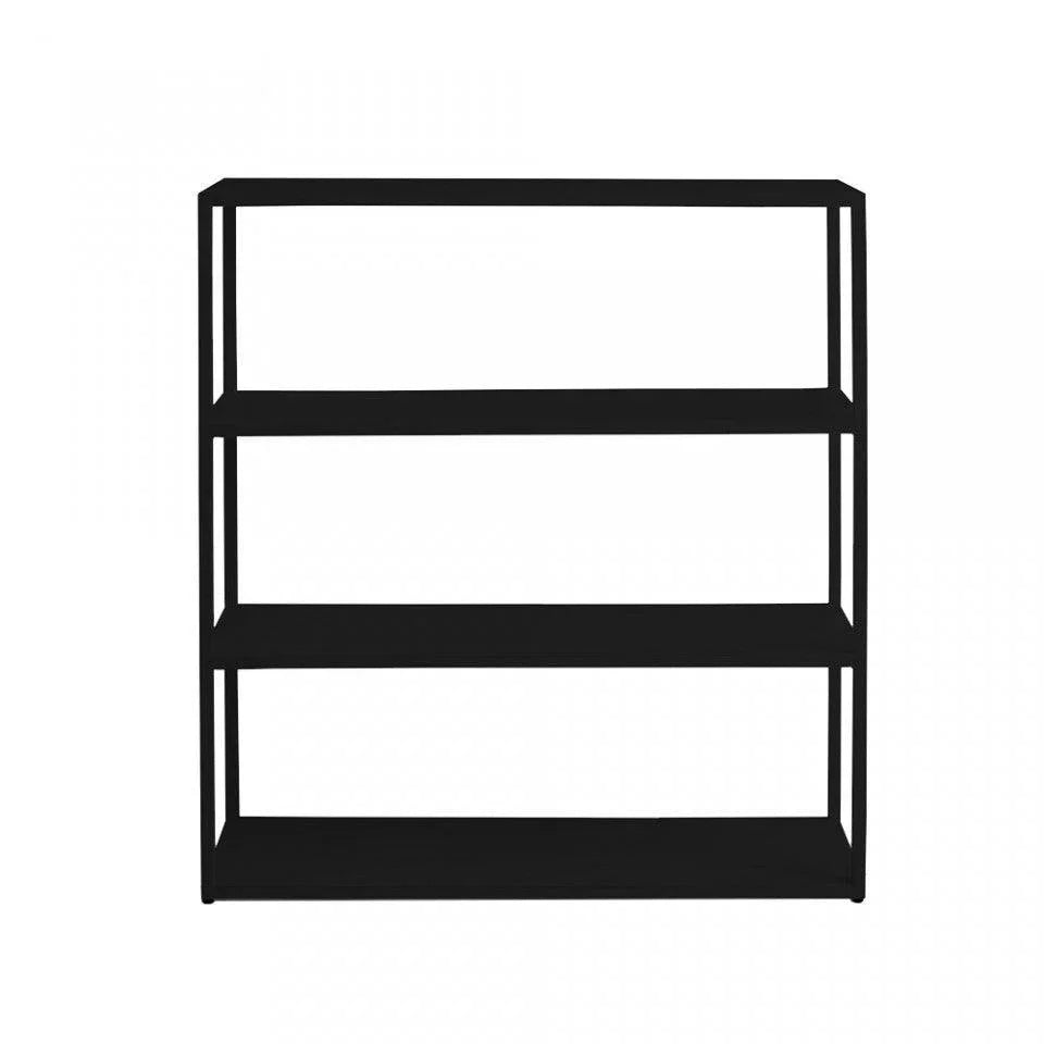 Etajera neagra din metal 110 cm Hyller Custom Form - PARIS14A.RO