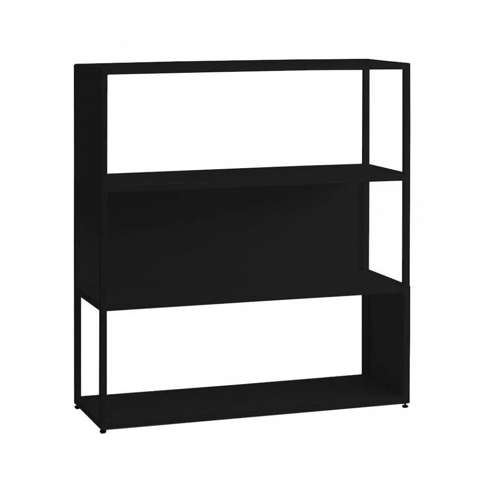 Etajera neagra din metal 110 cm Hyller Side Custom Form - PARIS14A.RO