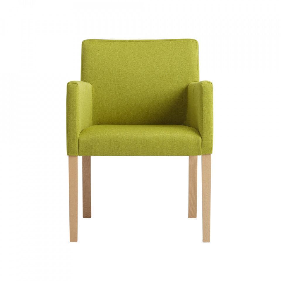 Fotoliu galben din poliester Wilton Custom Form - PARIS14A.RO