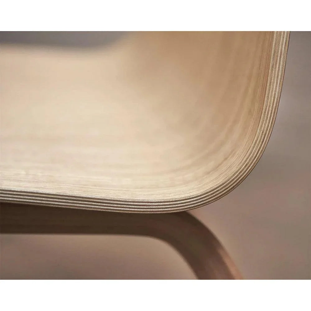 Fotoliu maro din lemn de stejar Palm Bolia - PARIS14A.RO