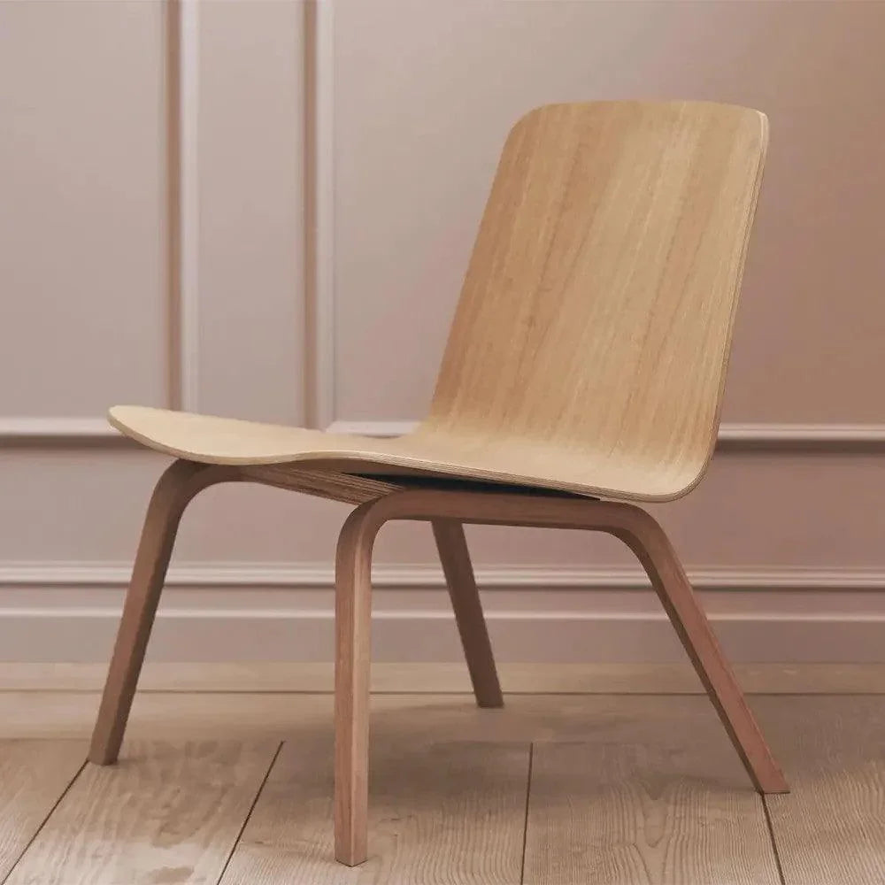 Fotoliu maro din lemn de stejar Palm Bolia - PARIS14A.RO