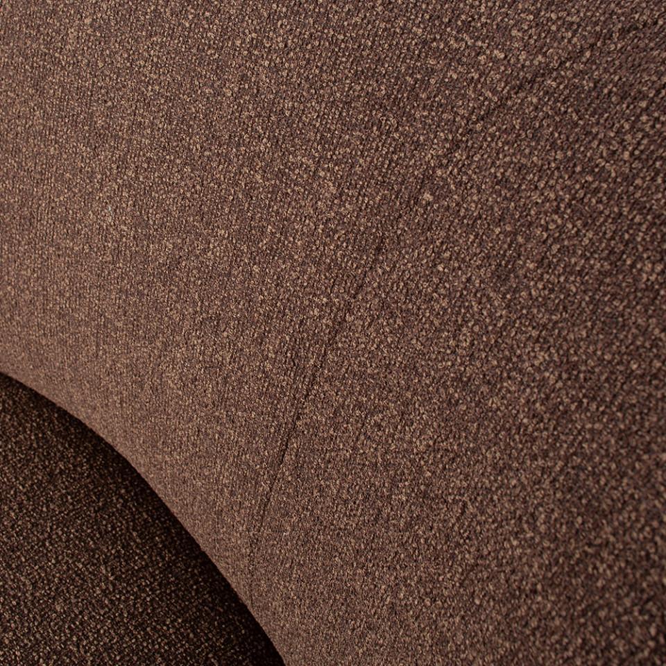 Fotoliu maro din poliester Lofty - PARIS14A.RO