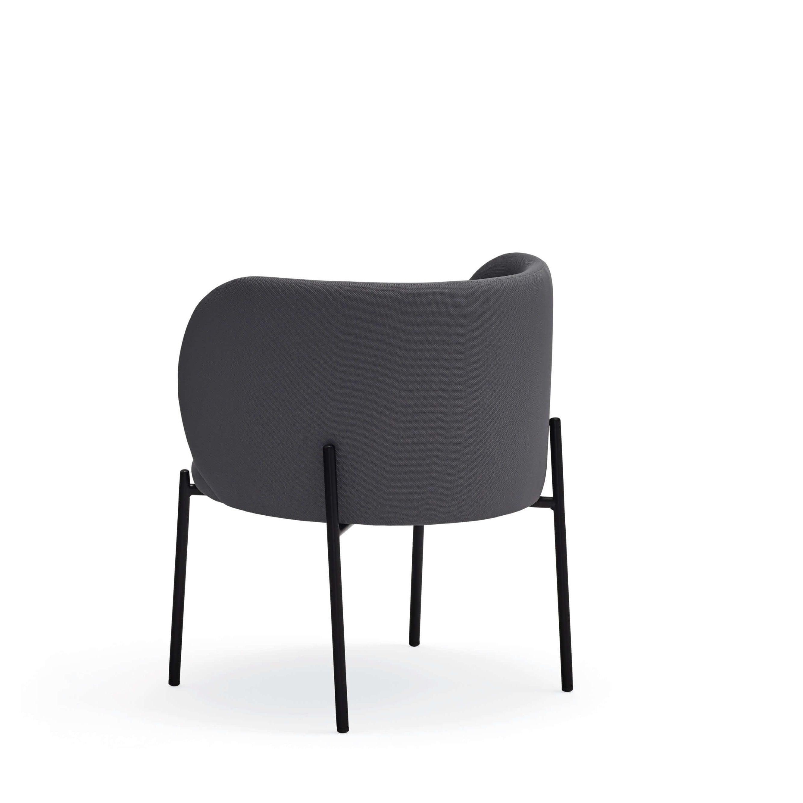 Fotoliu mogi gri închis (60107) - PARIS14A.RO