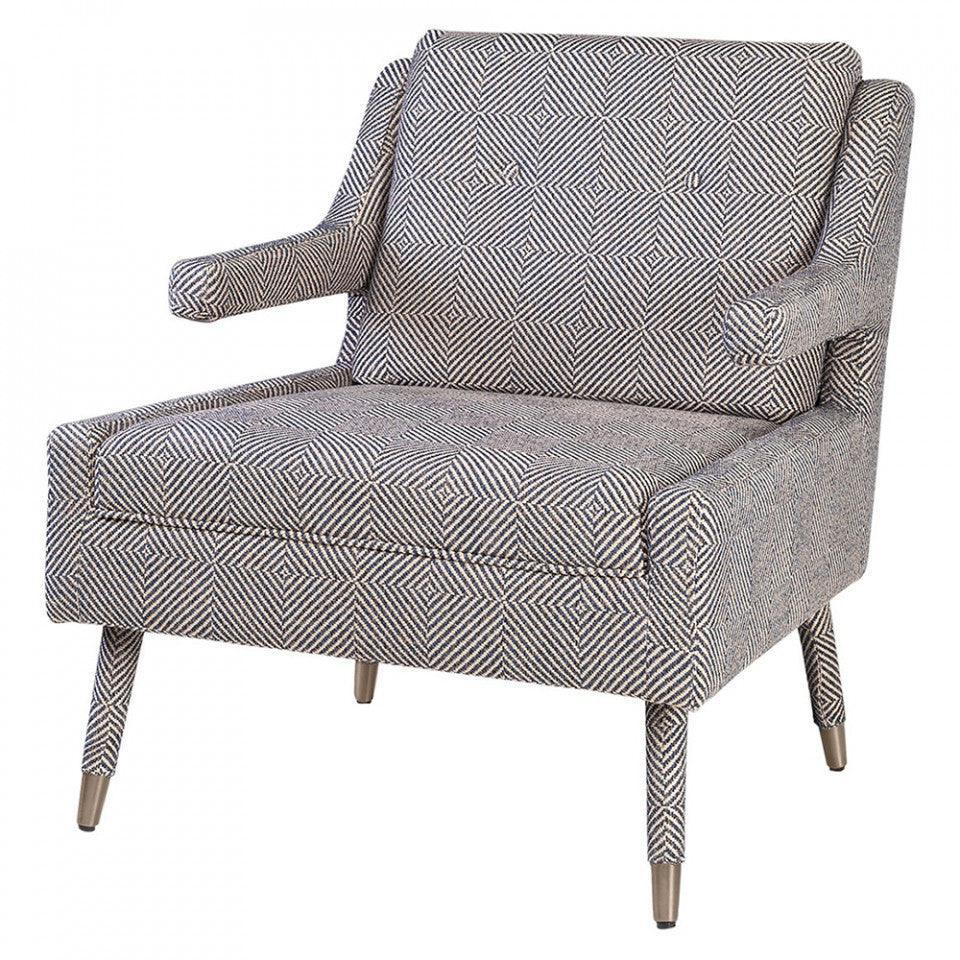 Fotoliu multicolor din poliester Balham Versmissen - PARIS14A.RO