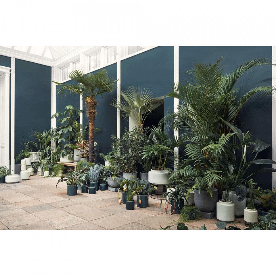 Ghiveci gri din ciment 36 cm Podium Bolia - PARIS14A.RO