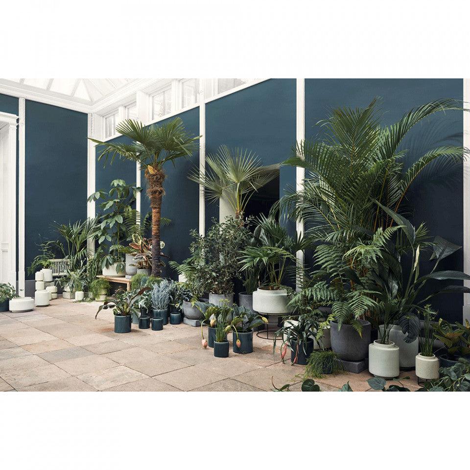 Ghiveci gri din ciment 36 cm Podium Bolia - PARIS14A.RO