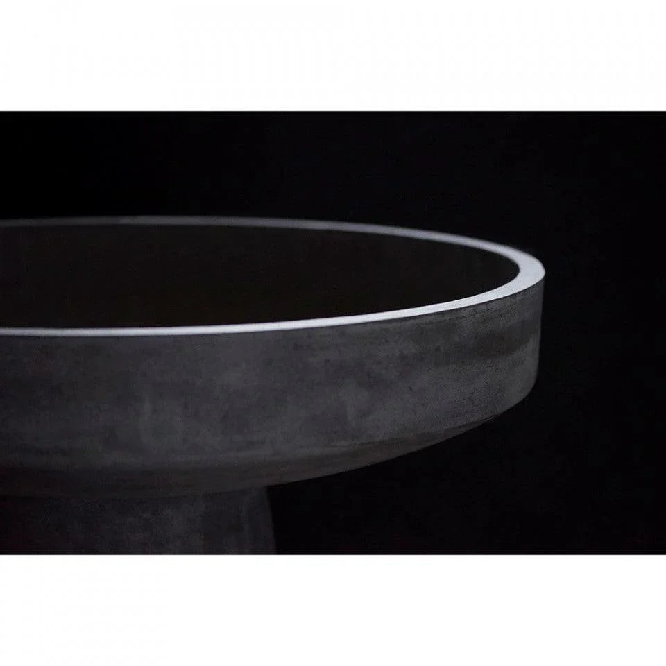 Ghiveci gri din ciment 38 cm Combo Bolia - PARIS14A.RO