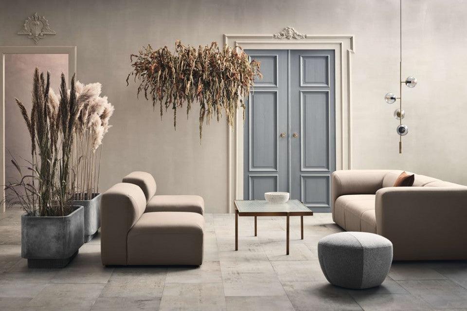 Ghiveci gri din ciment 42x42 cm Highlands Bolia - PARIS14A.RO