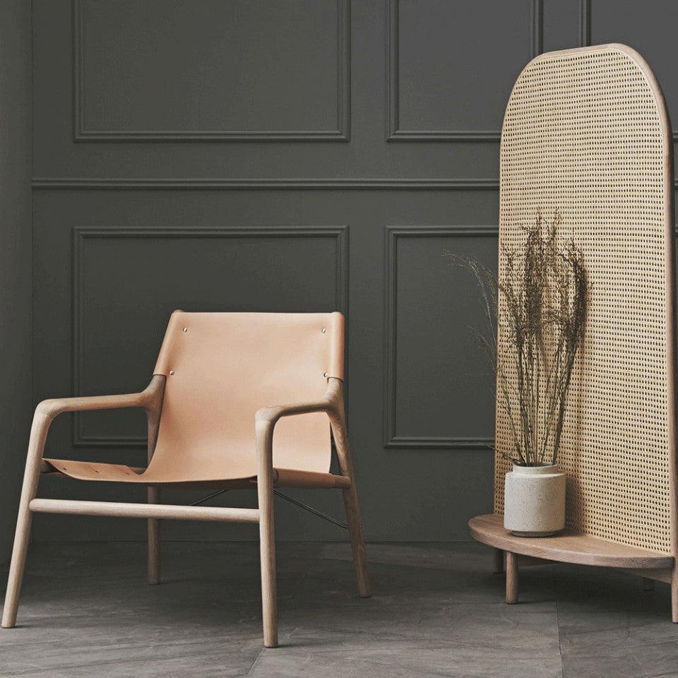 Ghiveci gri/negru din ceramica si otel 49 cm Botanique Bolia - PARIS14A.RO