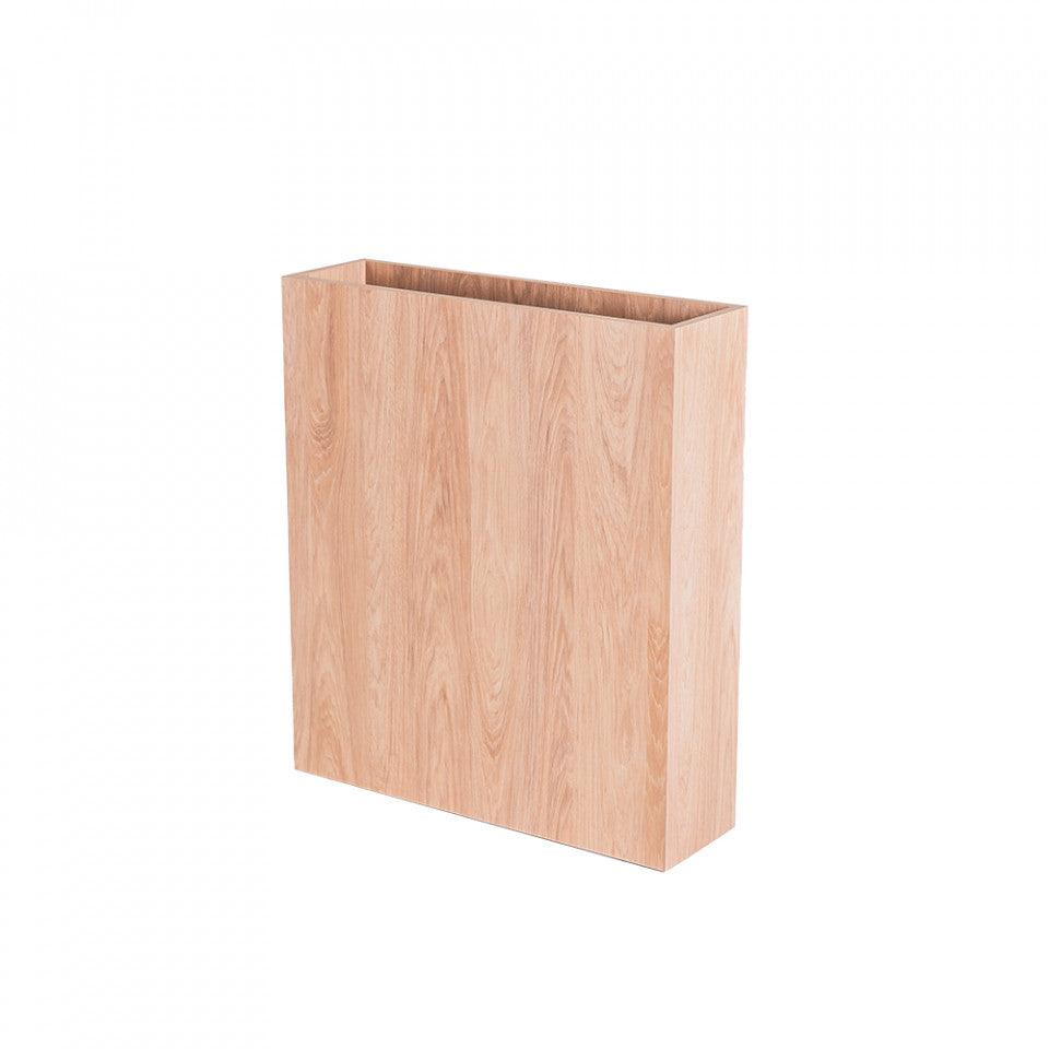 Ghiveci maro din MDF 20x60 cm Palmus Custom Form - PARIS14A.RO