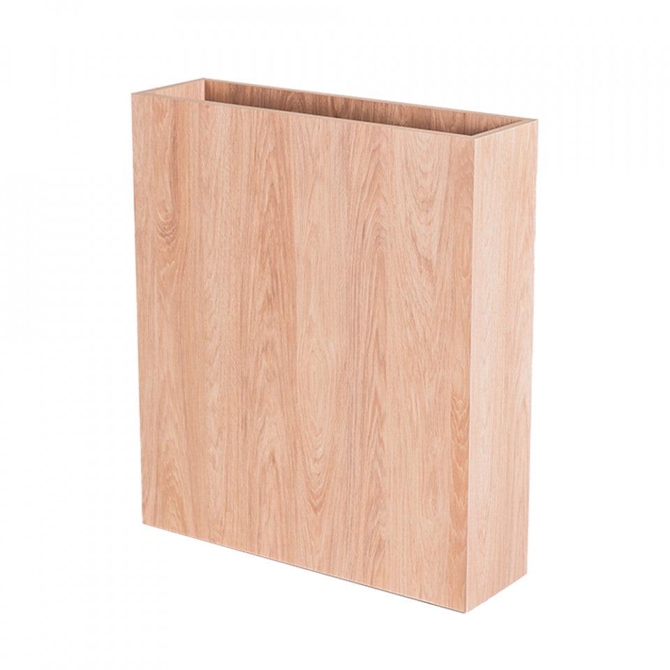 Ghiveci maro din PAL 20x100 cm Palmus Custom Form - PARIS14A.RO