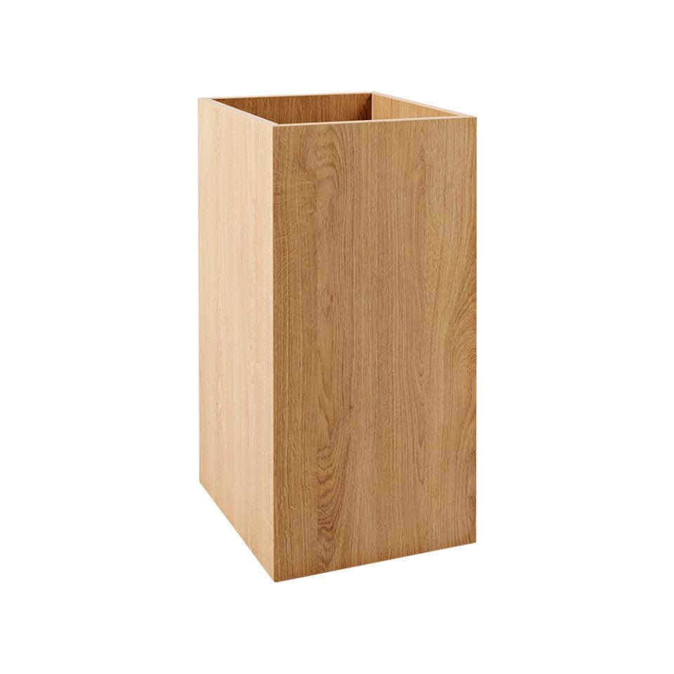 Ghiveci maro din PAL 35x35 cm Palmus M Custom Form - PARIS14A.RO