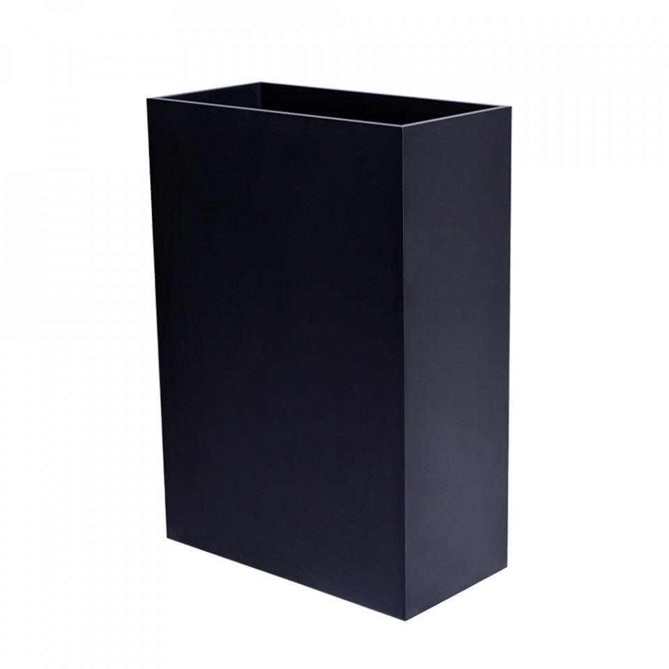Ghiveci negru din PAL 35x80 cm Palmus Custom Form - PARIS14A.RO
