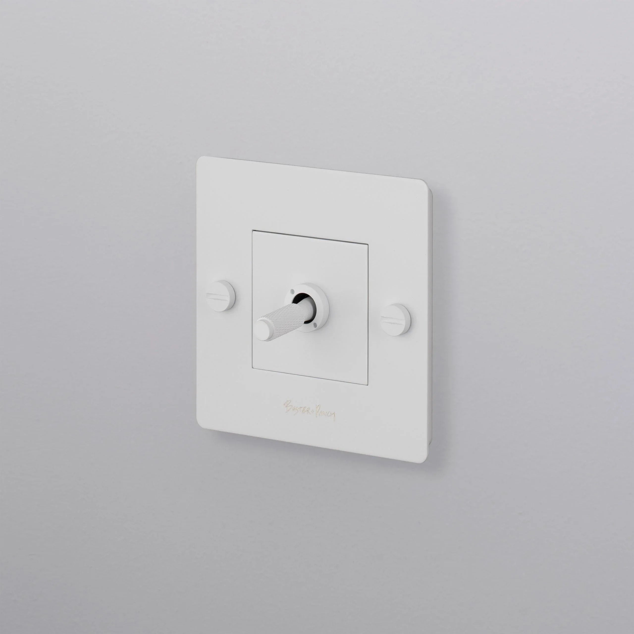 Intrerupător 1G cu 1 comutator din oțel inoxidabil - Buster & Punch - PARIS14A.RO
