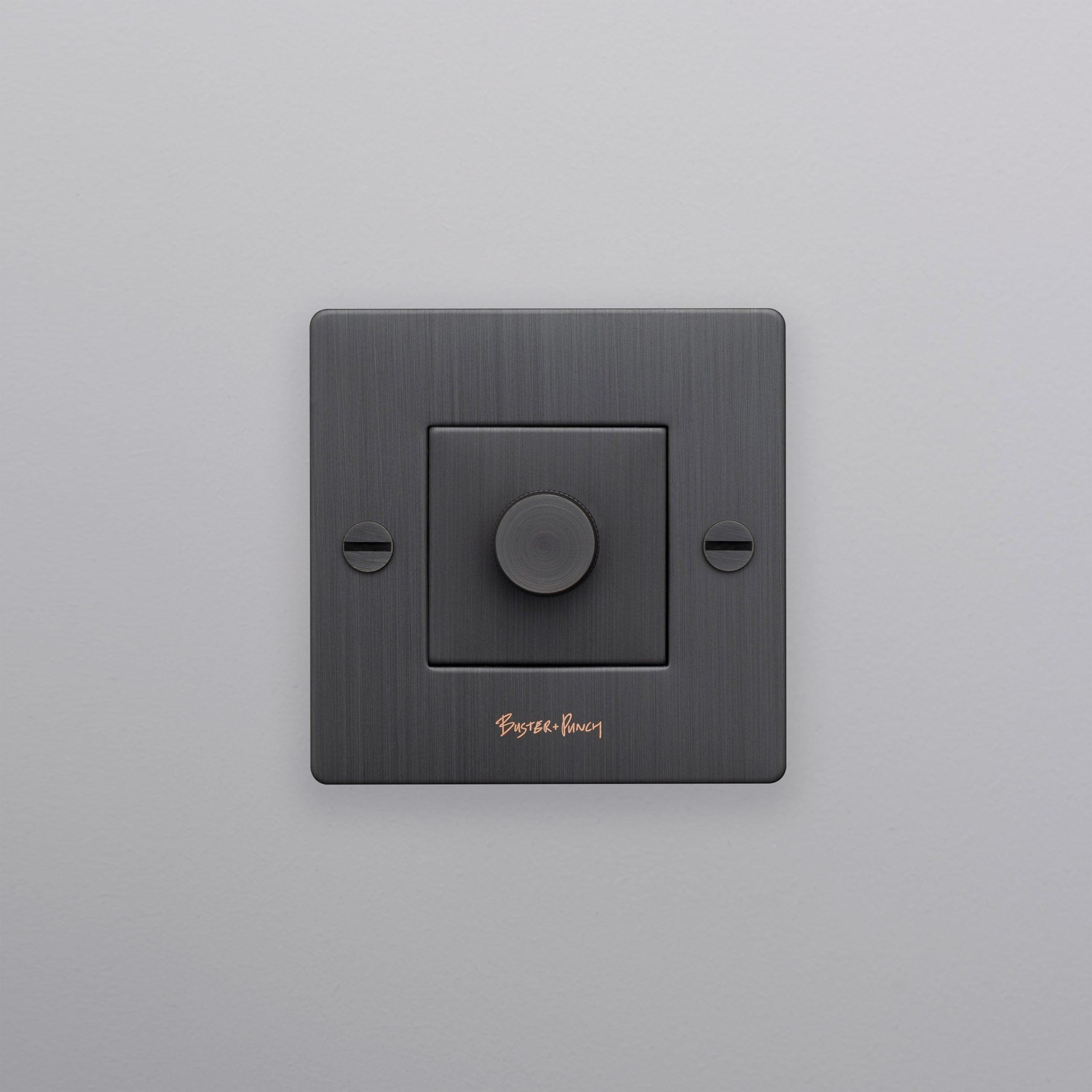 Intrerupator cu variator 1G /100W LED - Buster & Punch - PARIS14A.RO