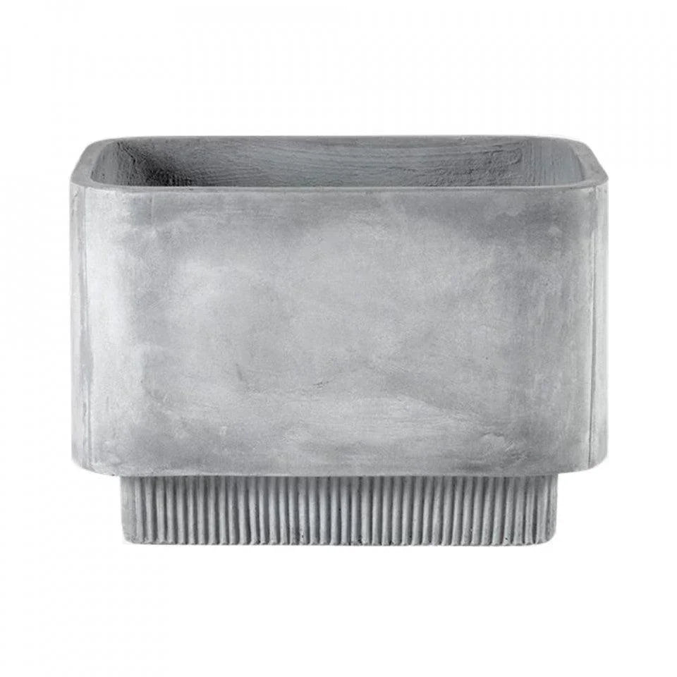 Jardiniera gri din ciment 42x56 cm Highlands Bolia - PARIS14A.RO