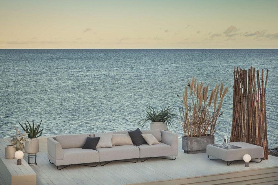 Jardiniera gri din ciment 42x84 cm Highlands Bolia - PARIS14A.RO