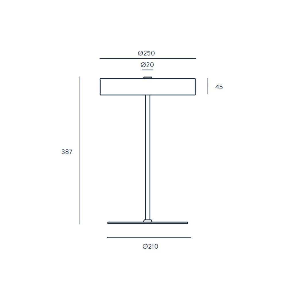 Lampa de masa Ambor - Aromas del Campo - PARIS14A.RO