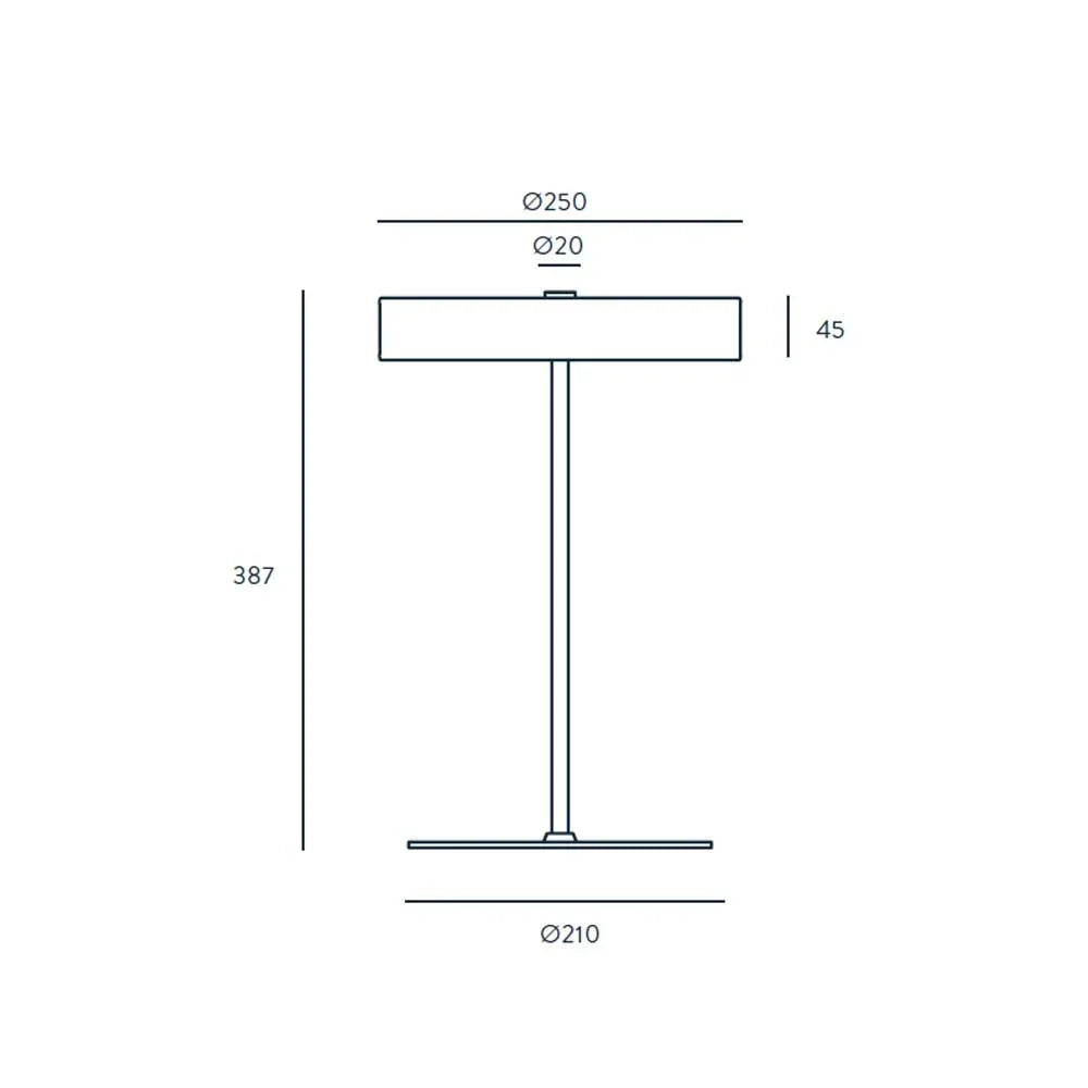 Lampa de masa Ambor - Aromas del Campo - PARIS14A.RO