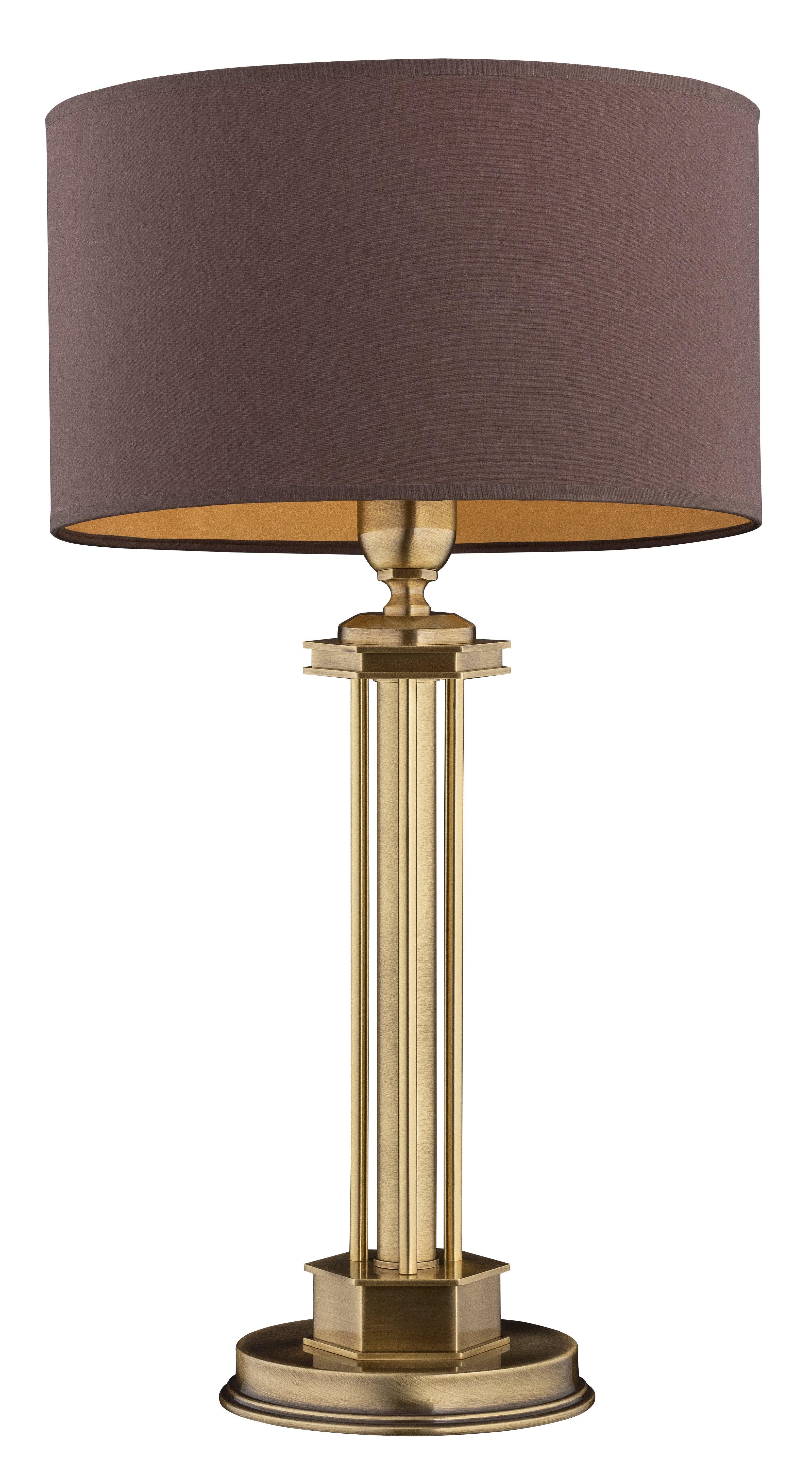 Lampa de masa cu abajur din material Decor Kutek - PARIS14A.RO