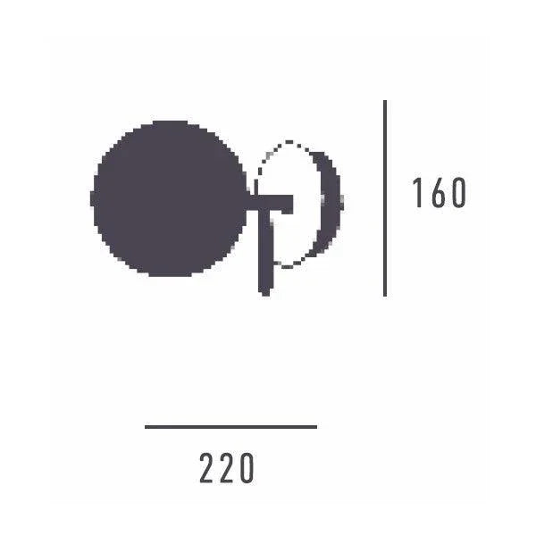 Lampa de perete Atom - Aromas del Campo - PARIS14A.RO