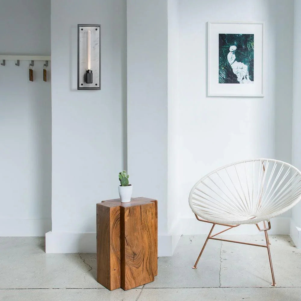 Lampa de perete Caged / LARGE / Marmura alba - Buster & Punch - PARIS14A.RO