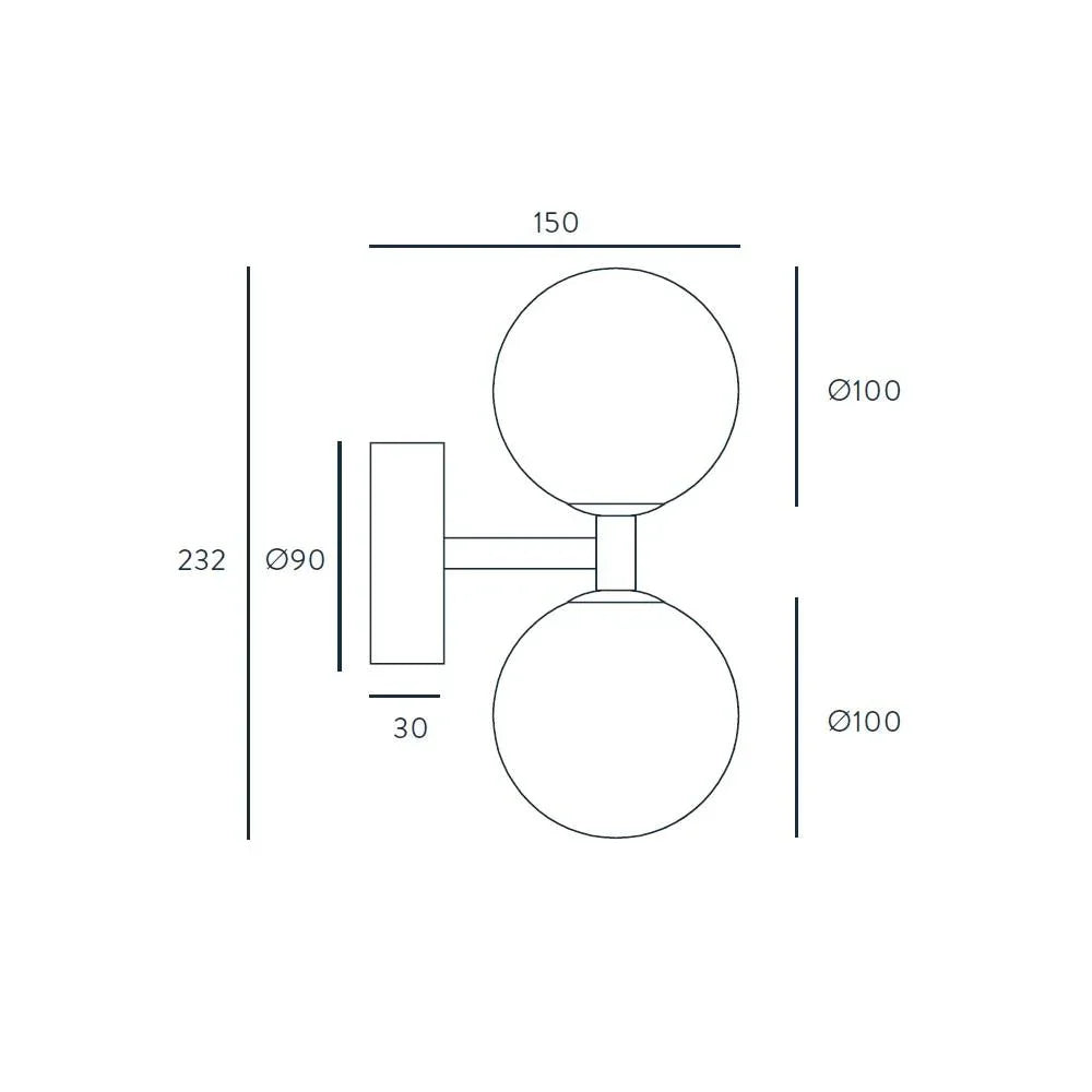 Lampa de perete Dalt - Aromas del Campo - PARIS14A.RO