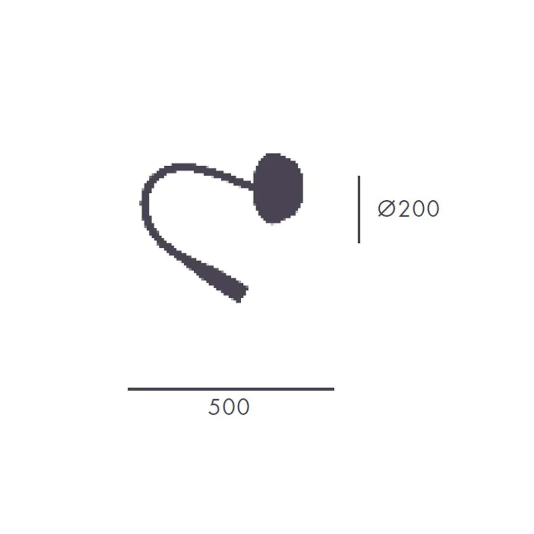 Lampa de perete Flexi Leather - Aromas del Campo - PARIS14A.RO