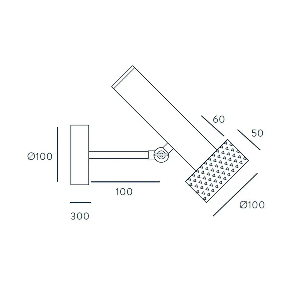 Lampa de perete Focus - Aromas del Campo - PARIS14A.RO