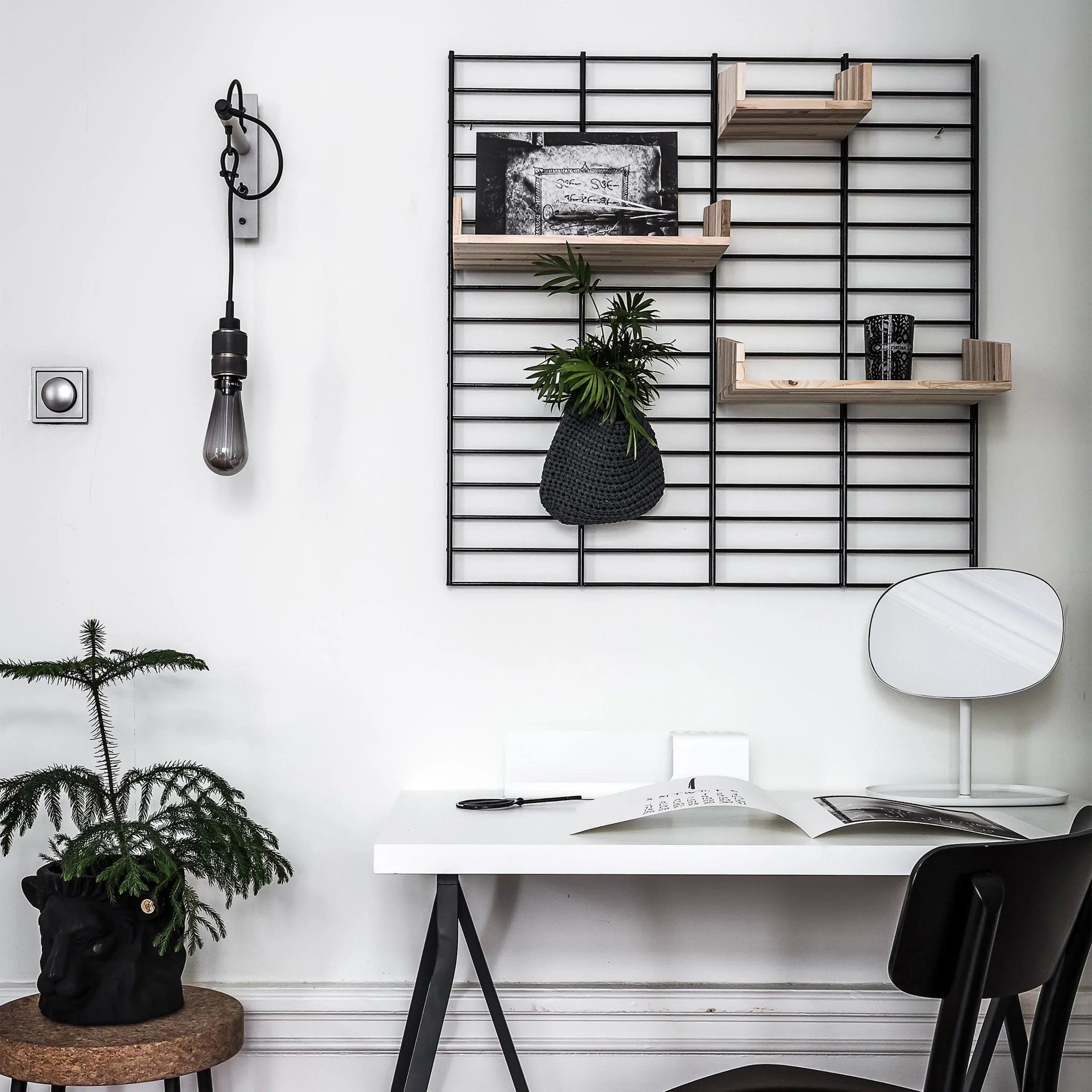 Lampa de perete HOOKED / NUDE / STONE - Buster & Punch - PARIS14A.RO