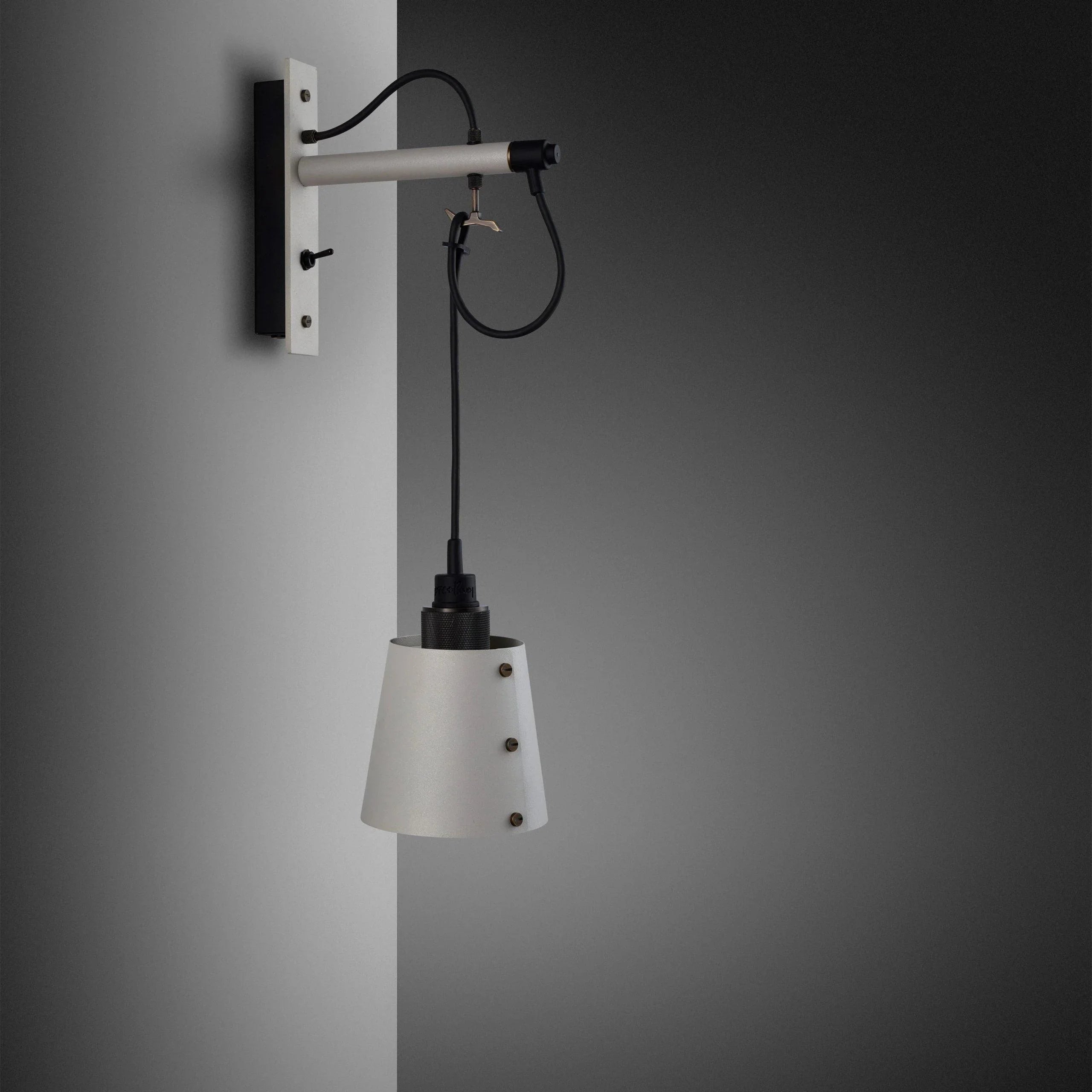 Lampa de perete HOOKED / SMALL / STONE - Buster & Punch - PARIS14A.RO