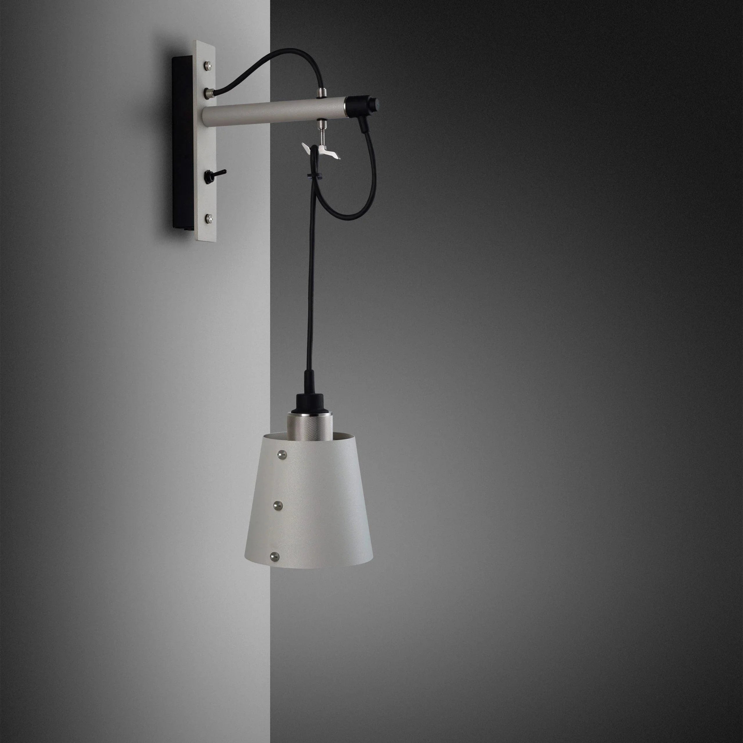 Lampa de perete HOOKED / SMALL / STONE - Buster & Punch - PARIS14A.RO