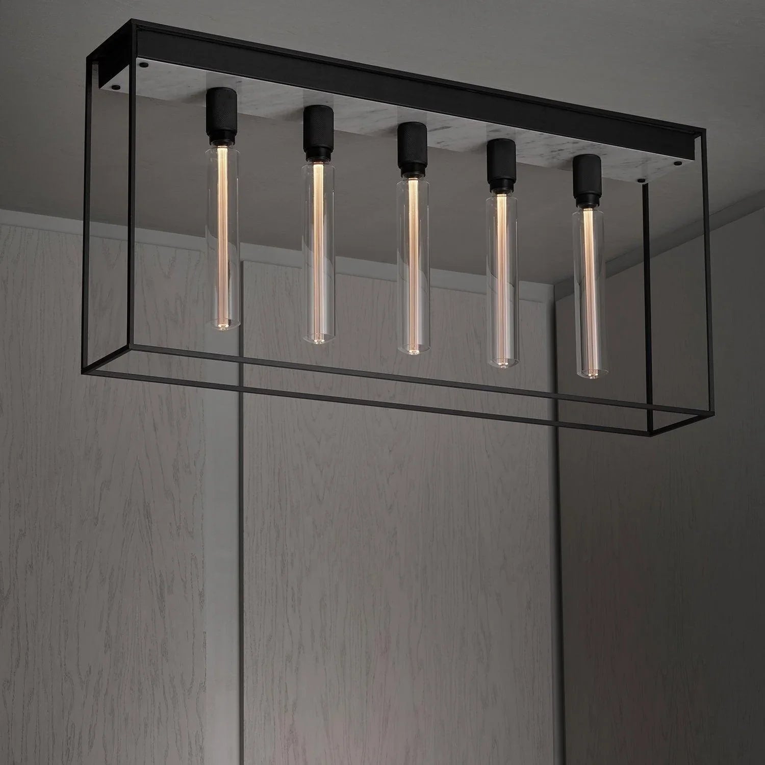Lampa de tavan CAGED 5.0 / Marmura alba - Buster & Punch - PARIS14A.RO