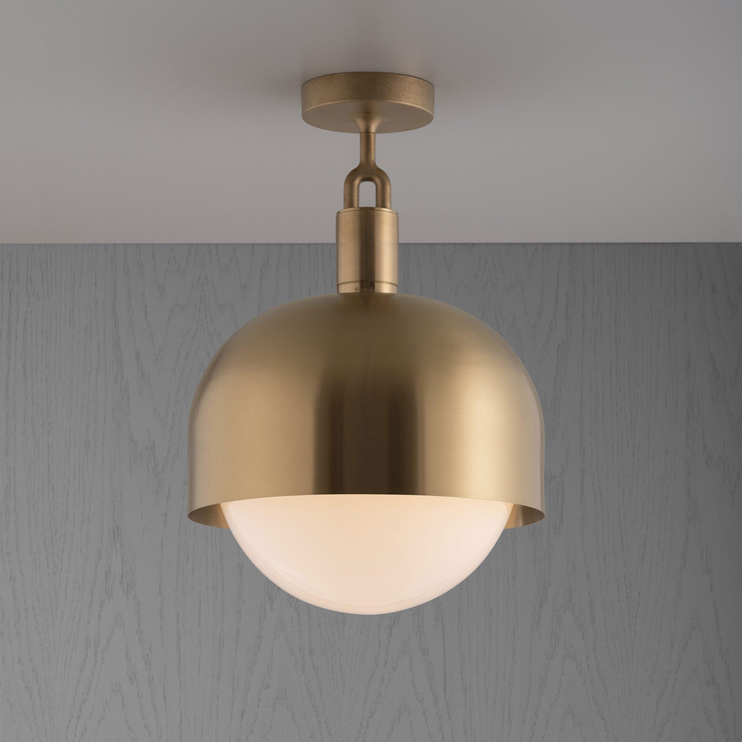 Lampa de tavan Forked / Cu abajur / GLOBE / OPAL / LARGE - Buster & Punch - PARIS14A.RO