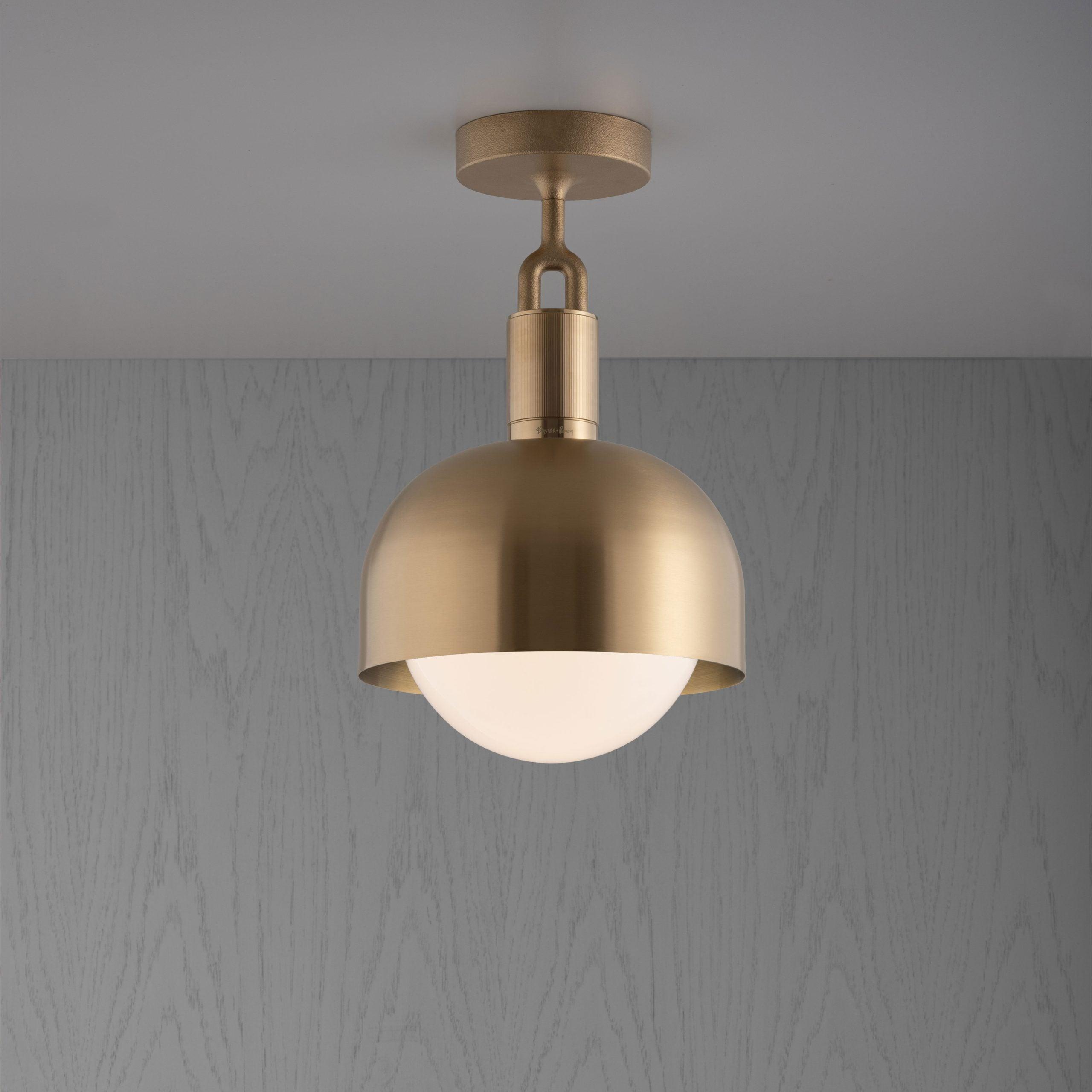 Lampa de tavan Forked / Cu abajur / GLOBE / OPAL / MEDIUM - Buster & Punch - PARIS14A.RO