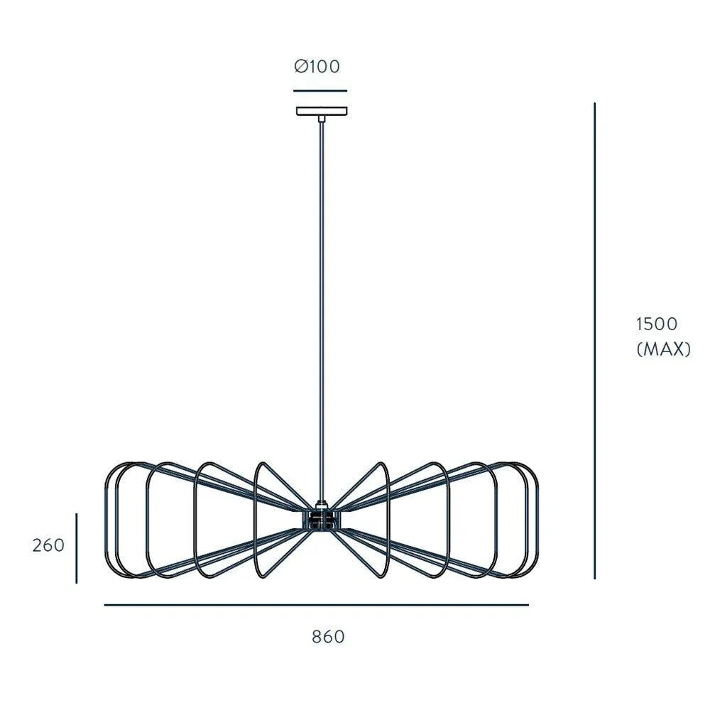 Lampa suspendata Crawford - Aromas del Campo - PARIS14A.RO