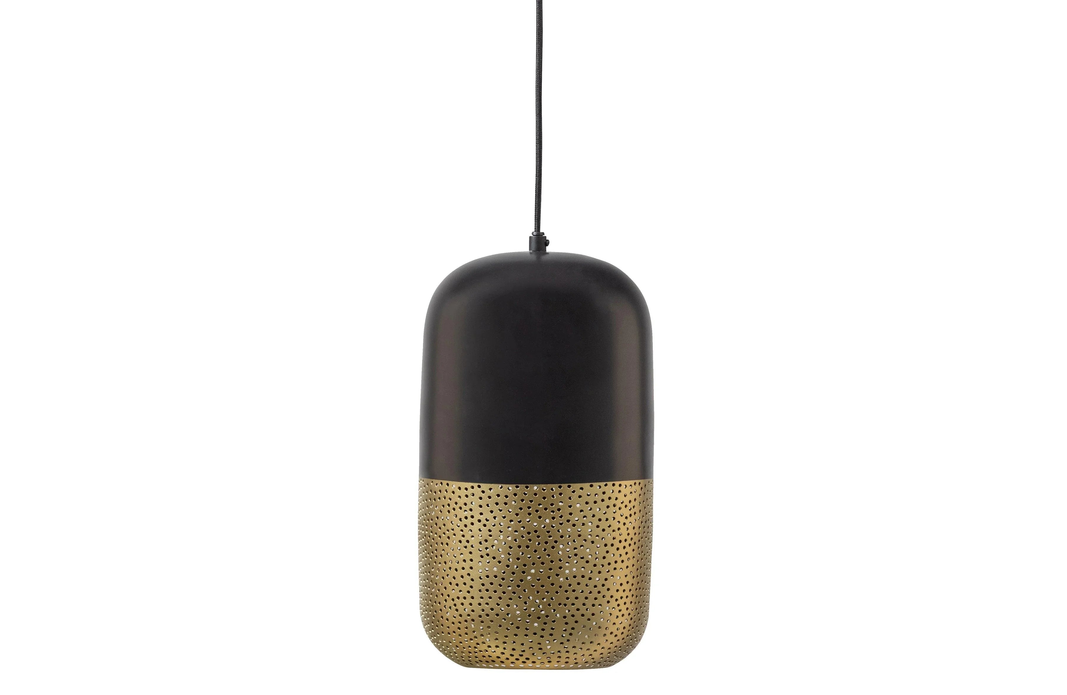 Lampa suspendata Tirsa 36cm Metal Black Brass - PARIS14A.RO