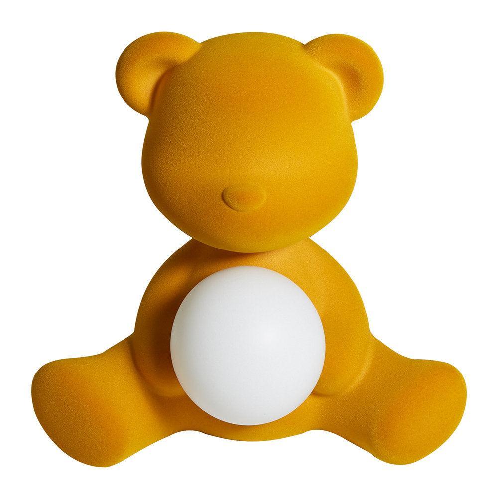 Lampa Teddy Girl Velvet Lamp - Dark Gold - PARIS14A.RO