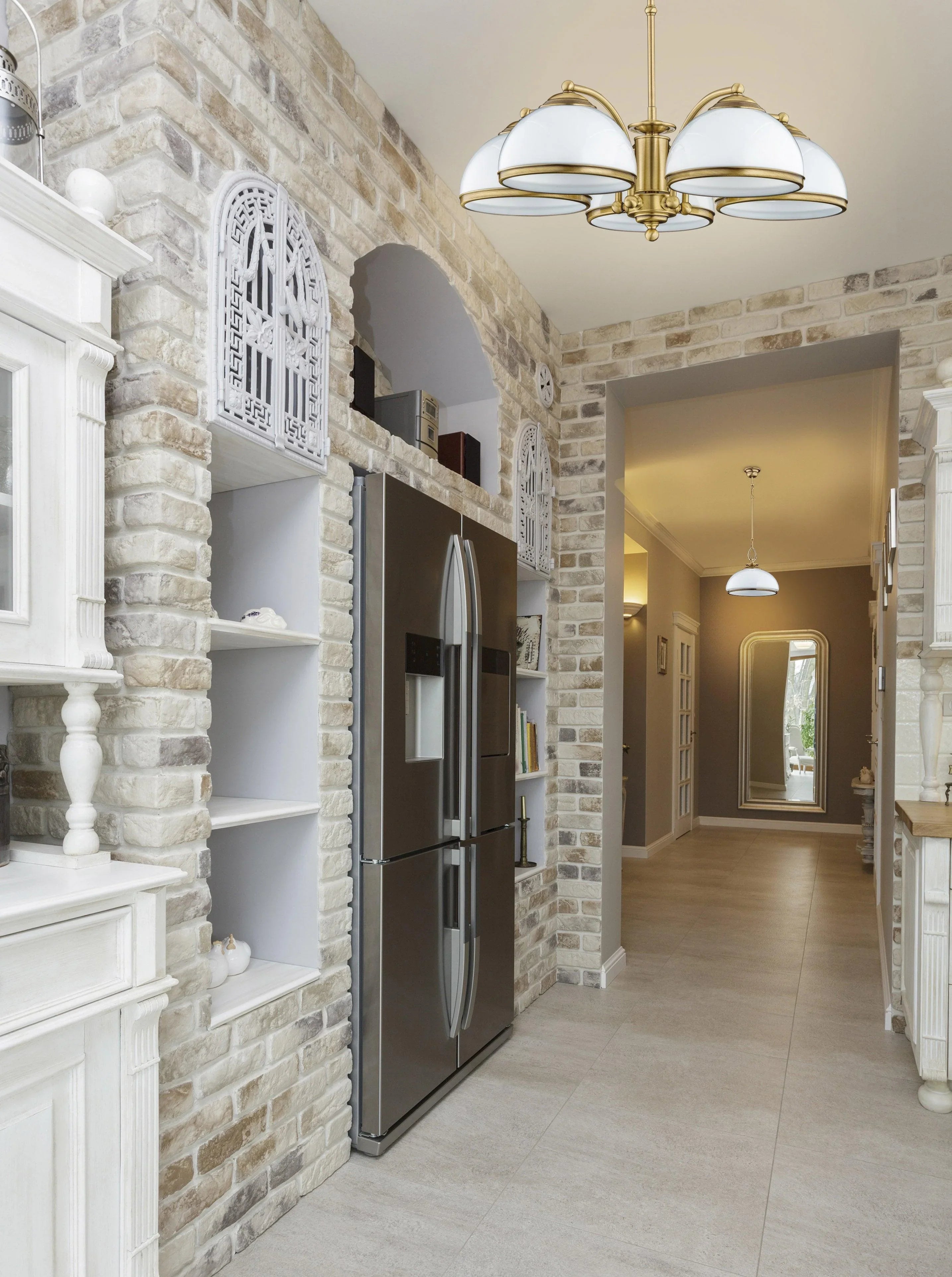 Lampadar cu abajur delimitat de inel OBD Kutek - PARIS14A.RO