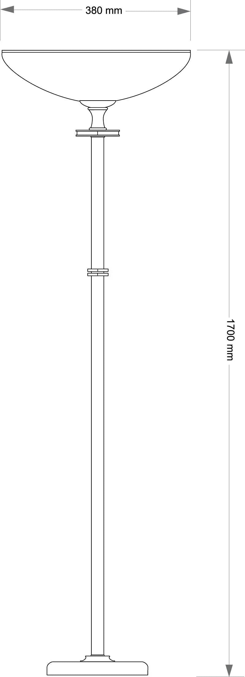 Lampadar Decor Kutek - PARIS14A.RO