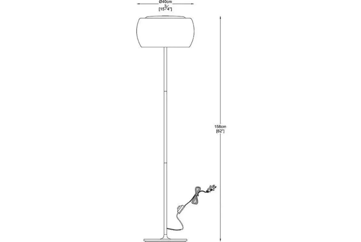 LAMPADAR MOONLIGHT MAX LIGHT F0076-04A-F4FZ - PARIS14A.RO