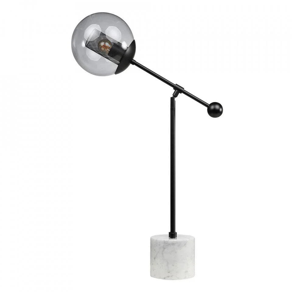Lampadar multicolor din marmura si inox 93 cm Orbit Versmissen - PARIS14A.RO