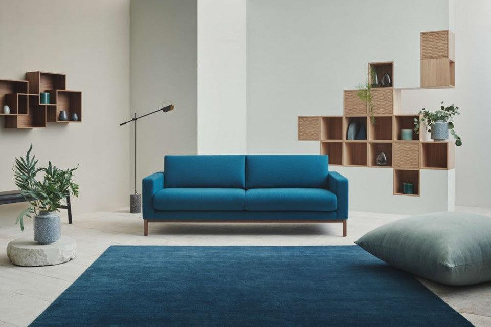 Lampadar negru din metal si terrazzo cu LED 135 cm Leaves Floor Bolia - PARIS14A.RO