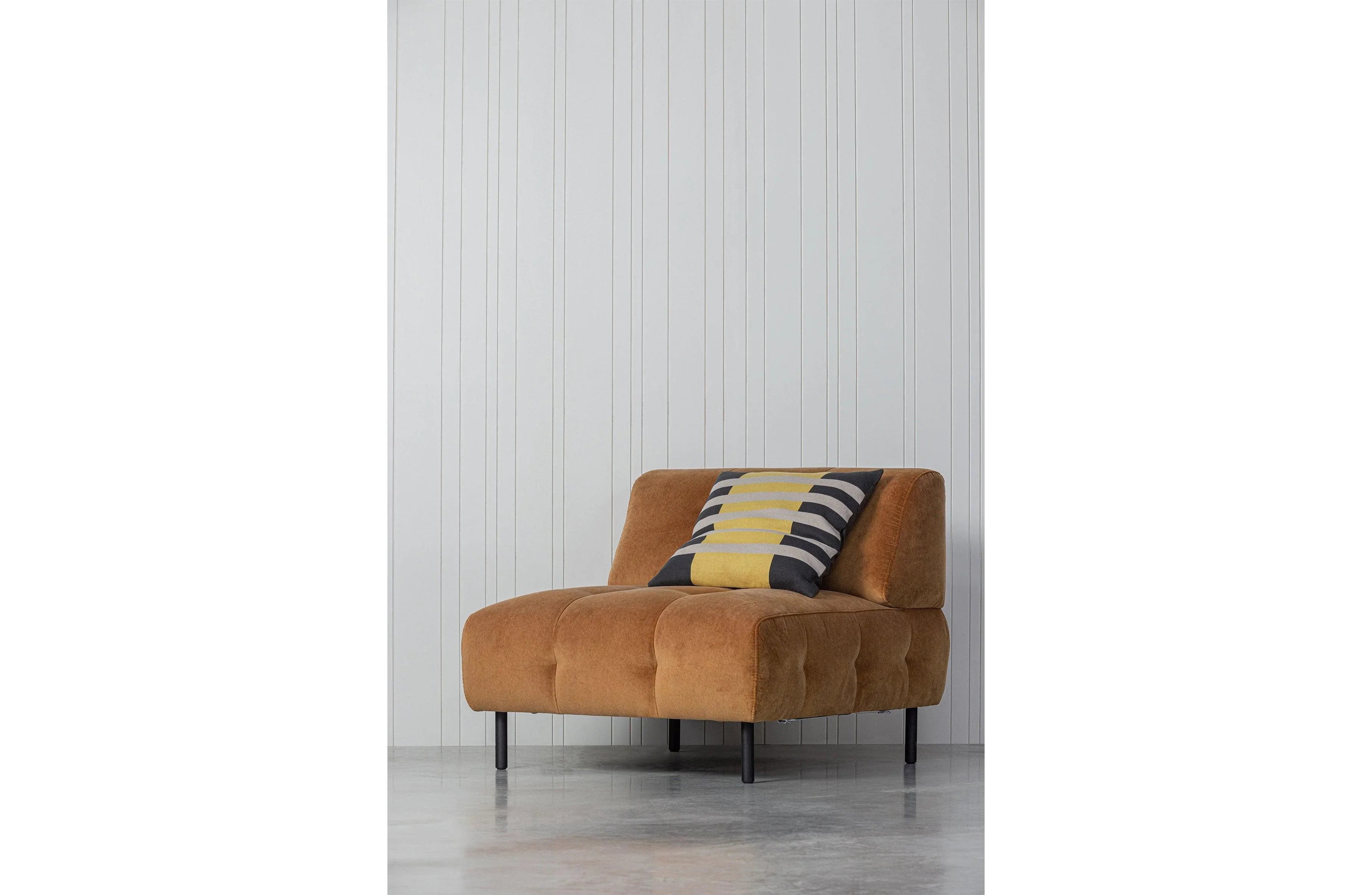 Lloyd Cinnamon de catifea spalat cu fotoliu - PARIS14A.RO