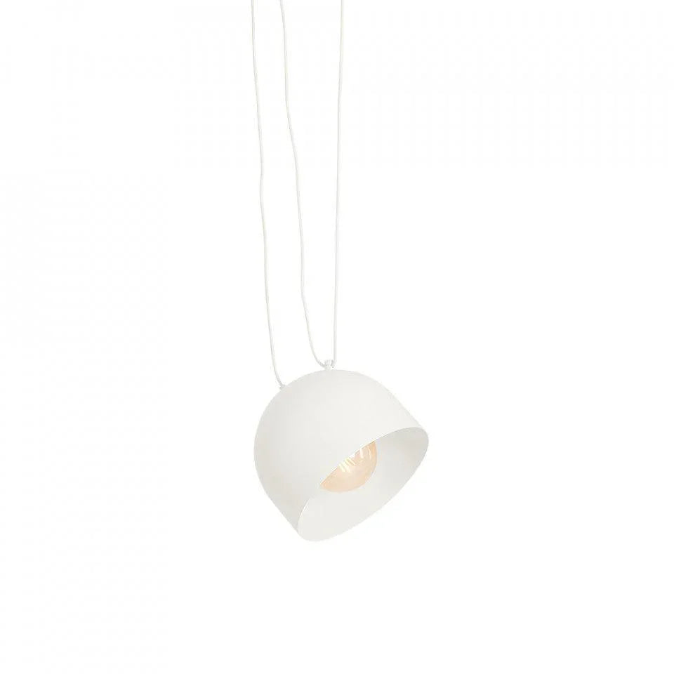 Lustra alba din otel Popo L Custom Form - PARIS14A.RO